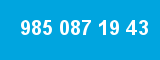 985 087 19 43